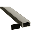 Aneta Lighting - SCANSTRIP XL sort, inkl diffuser,deksler,skruer