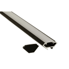 Aneta Lighting - SCANSTRIP Corner sort, inkl diffuser,deksler,skrue
