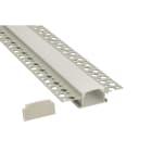 Aneta Lighting - SCANSTRIP Plastboard XL alu, inkl diffuser,deksler