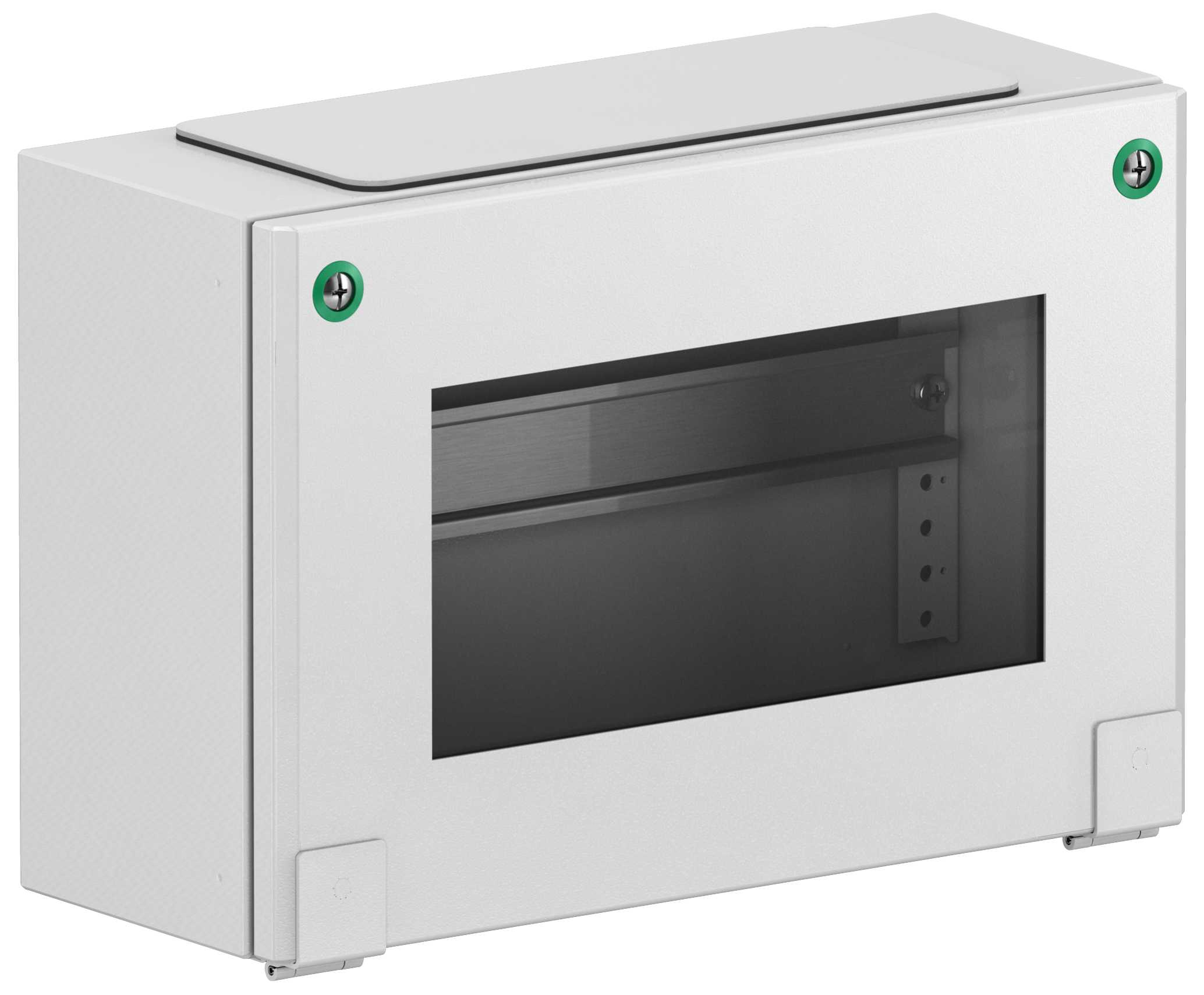 Schneider Electric - NSYSBMB206012 Stålkaps, m/vindu 200x600x120
