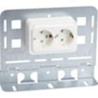 Wibe Group - W24 HVIT MONT.PL.M/DOBB.STIKK