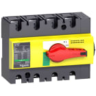 Schneider Electric - 28929 Lastbryter INS160, 4p rød/gul