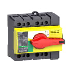 Schneider Electric - 28919 Lastbryter INS63, 4p rød/gul
