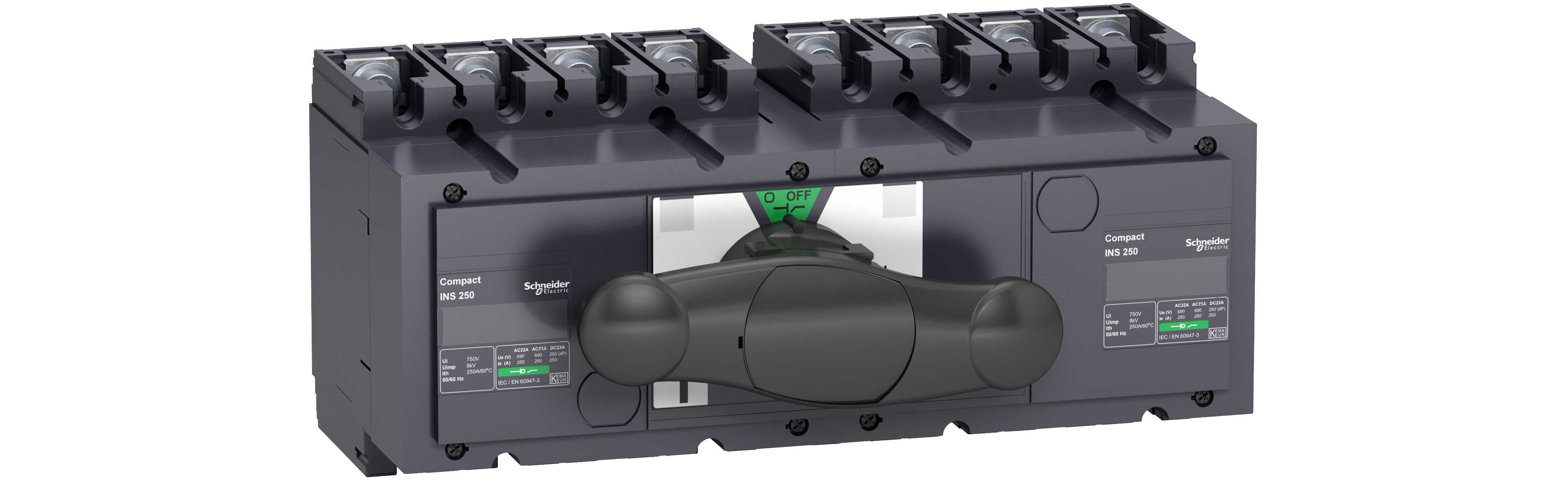 Schneider Electric - 31143 Lastbr. Omkobl. INS250 200A 4P