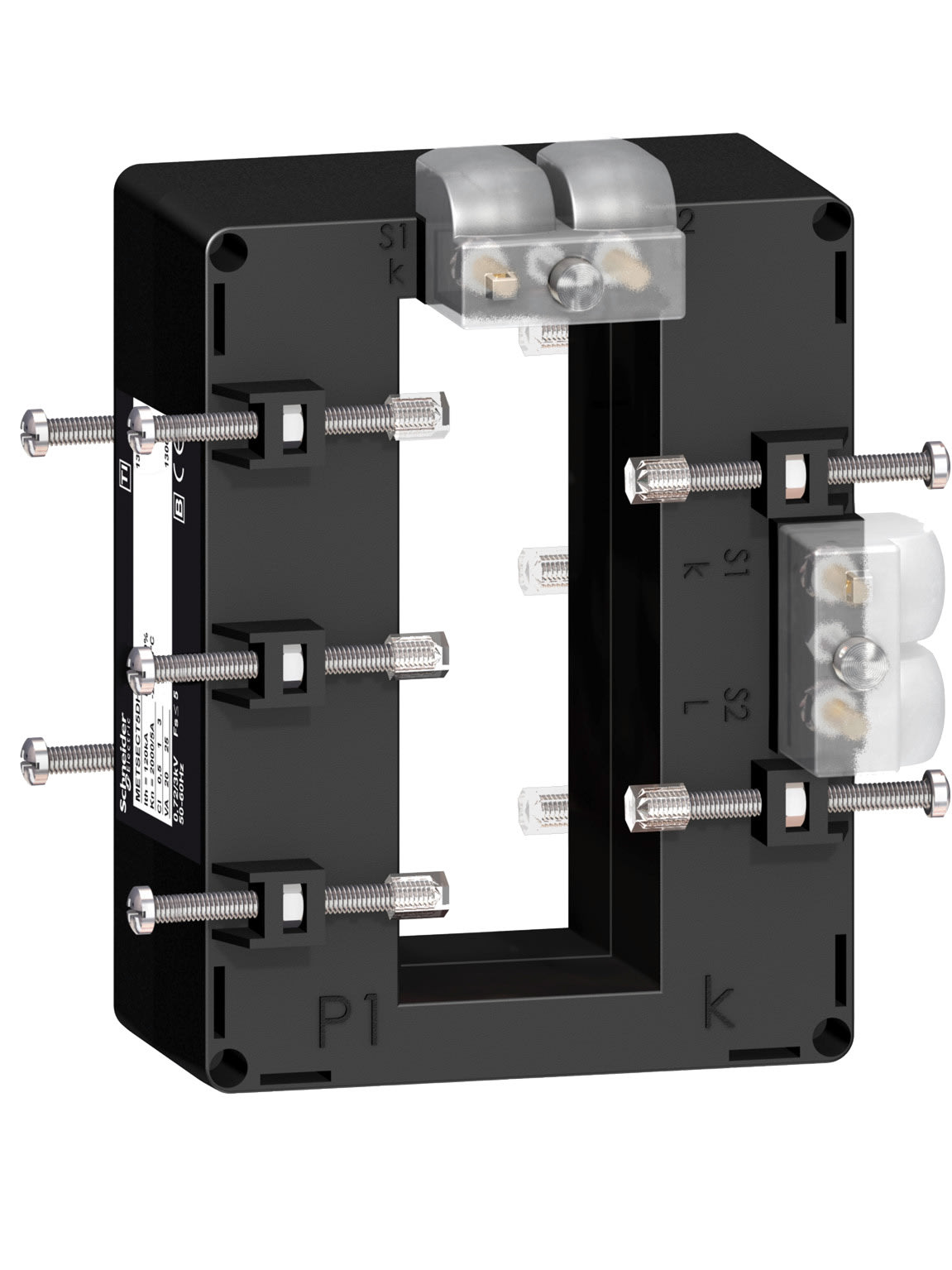 Schneider Electric - METSECT5DH125 Strømtr, 1250/5 skinne 38x102