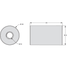 Schneider Electric - METSECT5CYL2 Sylinder ø10,5mm