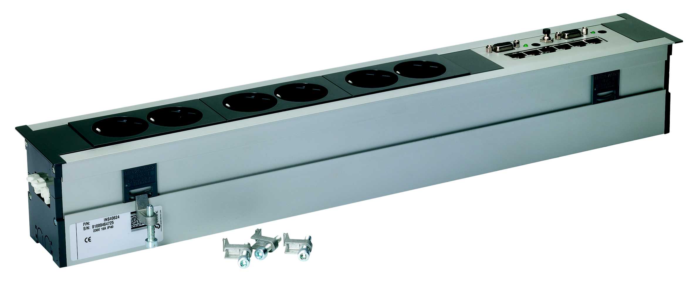 Schneider Electric - OL50 Møbelbks 6 utt, Eth. inf.