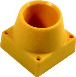 Norwesco - Gjennomføringsmuffe, 25 mm, halogenfri plast for skåning av forskalingsmaterialer