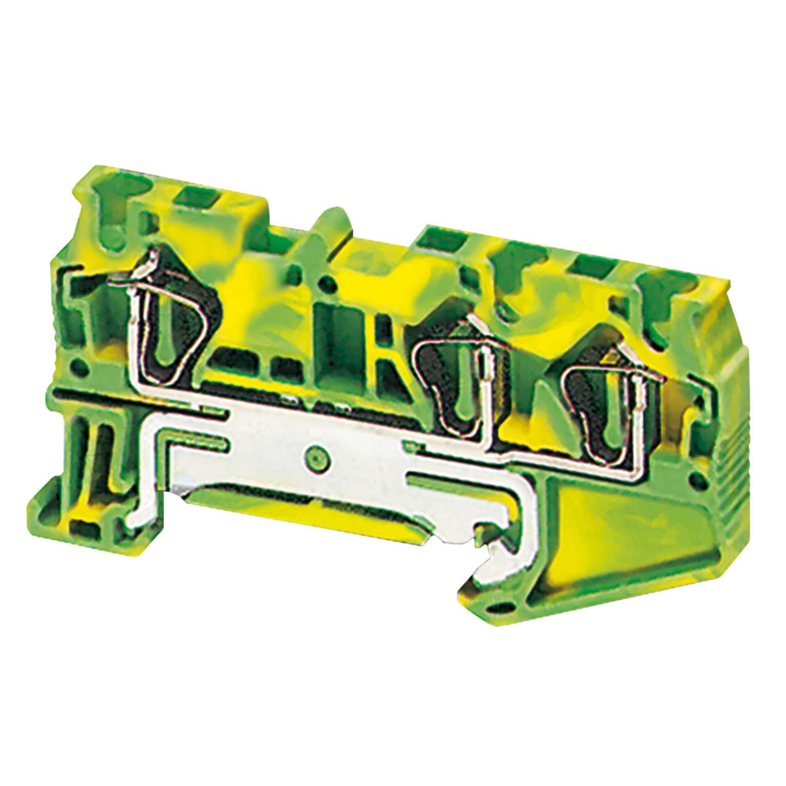 Schneider Electric - Rekkeklemme fjær 4mm² PE 3p