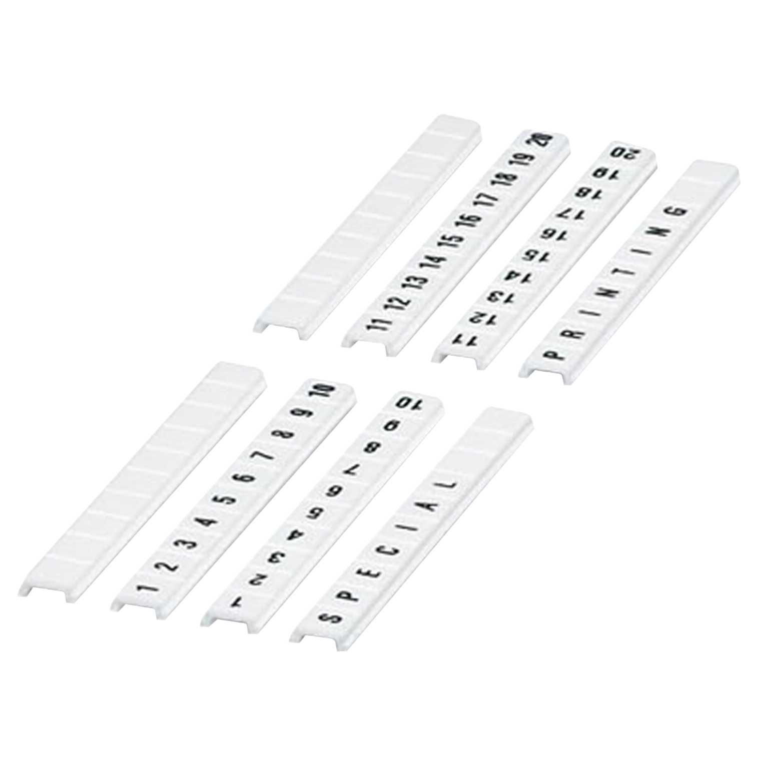 Schneider Electric - Merker flate, 11-20 4mm2
