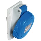 Schneider Electric - PratiKa uttak stor veggblokk - 125 A - 3P + E - 200...250 V AC - IP67