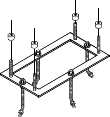Schneider Electric - NSYMFPLAZ53 500x320 Gulvramme fPLAZ(T)