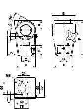Schneider Electric - NSYCMUCP50 CM feste 30° 50mm square