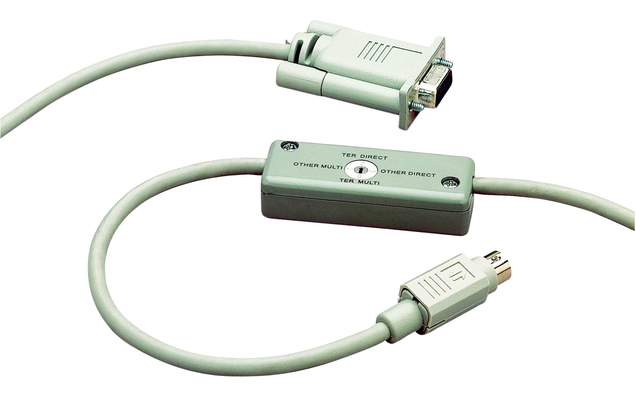 Schneider Electric - TSXPCX1031 Kabel 9SubD-miniDIN, 2,3m