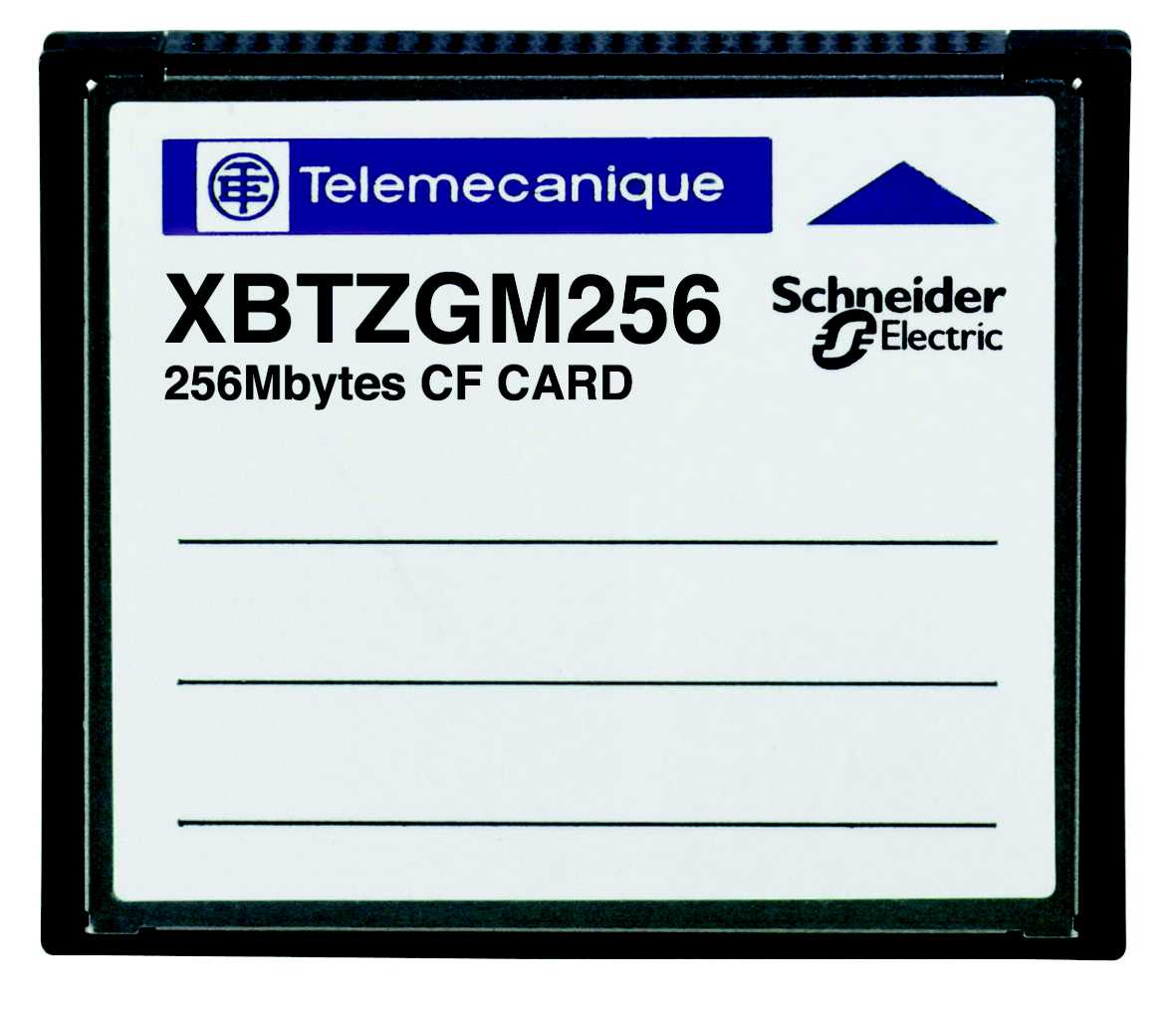 Schneider Electric - XBTZGM256 Minne 256MB, Compact flash
