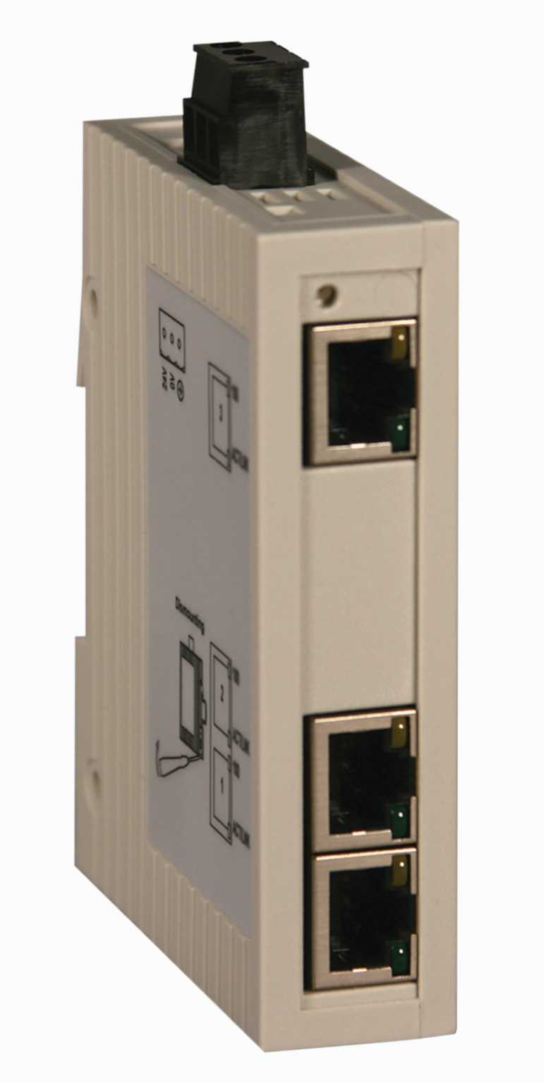 Schneider Electric - TCSESU033FN0 Switch 3 10/100TX, unmanaged