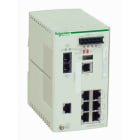 Schneider Electric - TCSESM083F1CS0 Switch 7 10/100TX, 1 100FX-SM