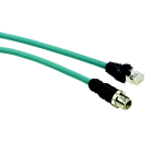 Schneider Electric - TCSECL1M3M10S2 Ethernet kabel M12-RJ45 10m