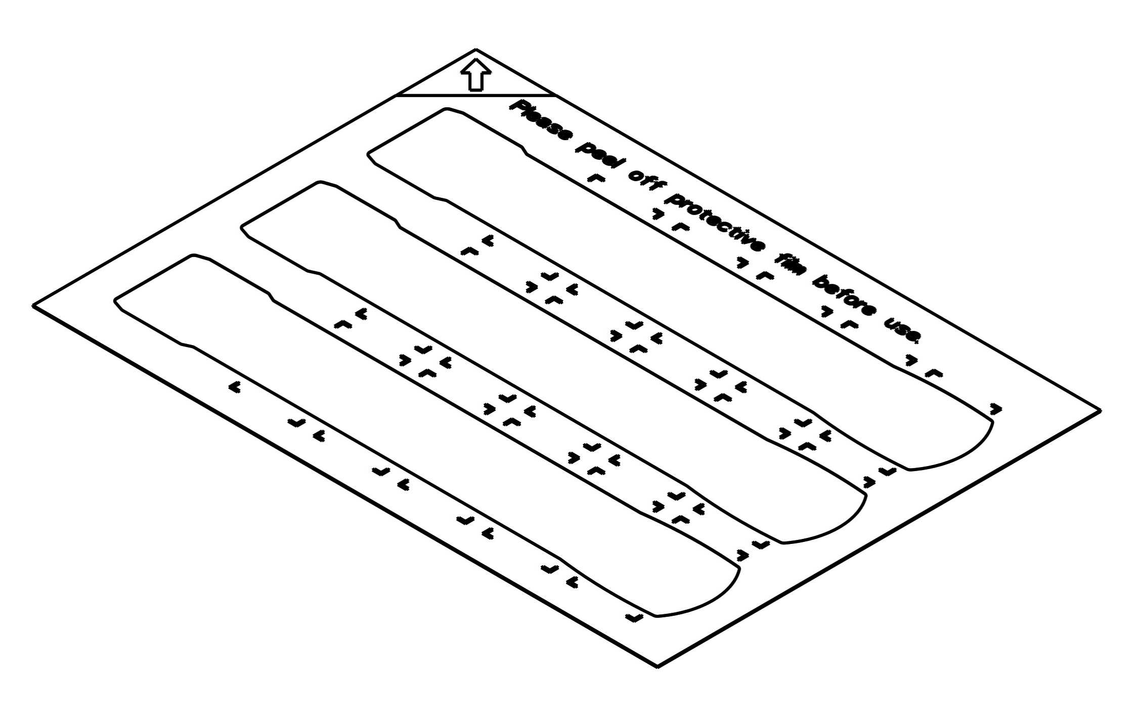Schneider Electric - HMIZLYRA1 Merkelapper for HMIZRA1, 3 ark