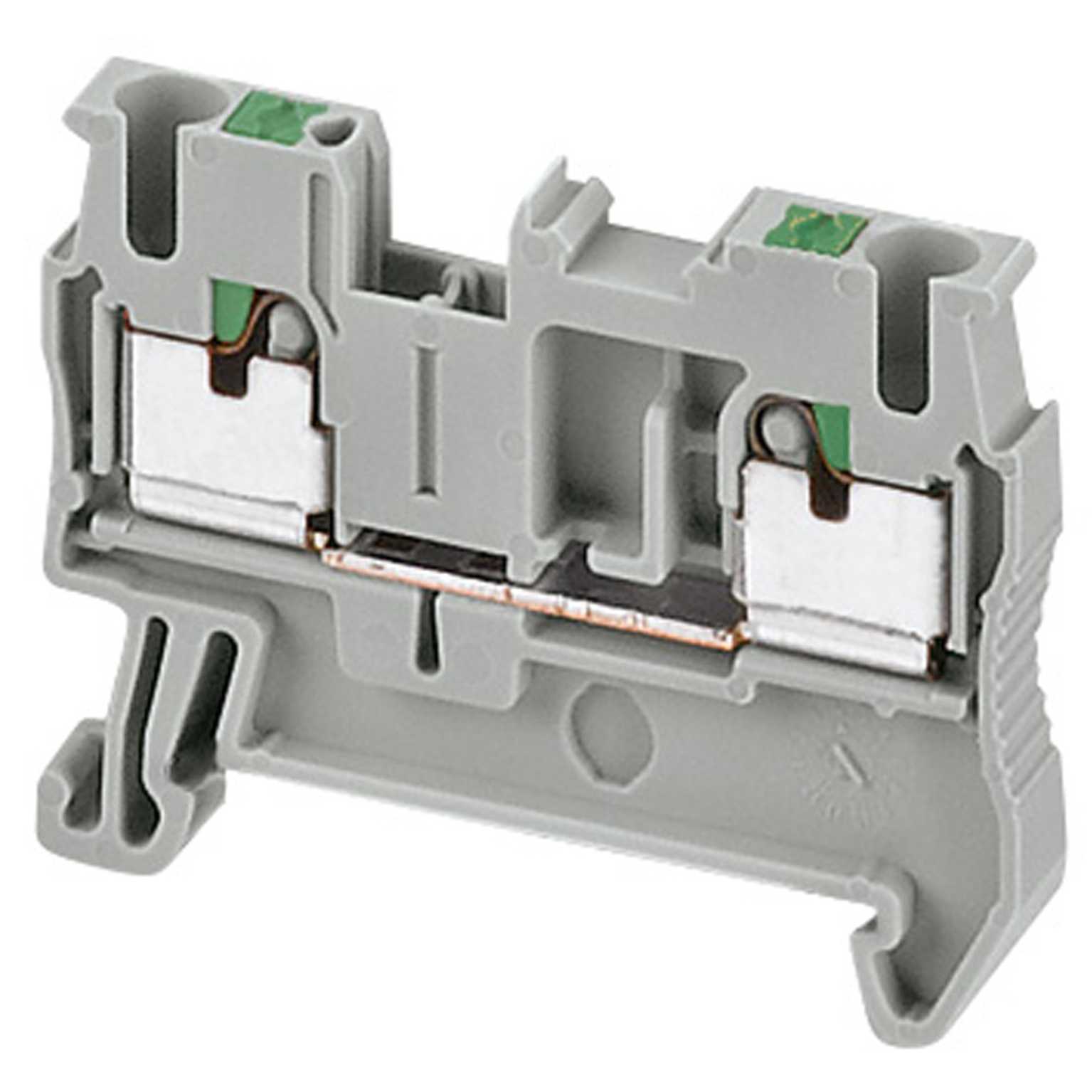 Schneider Electric - Rekkeklemme instik 2,5mm² orang 2p