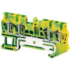 Schneider Electric - Rekkeklemme fjær mini 2,5mm² PE 4p