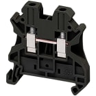 Schneider Electric - Rekkeklemme 4mm² sort 2p