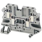 Schneider Electric - Rekkeklemme 4mm² grå 4p