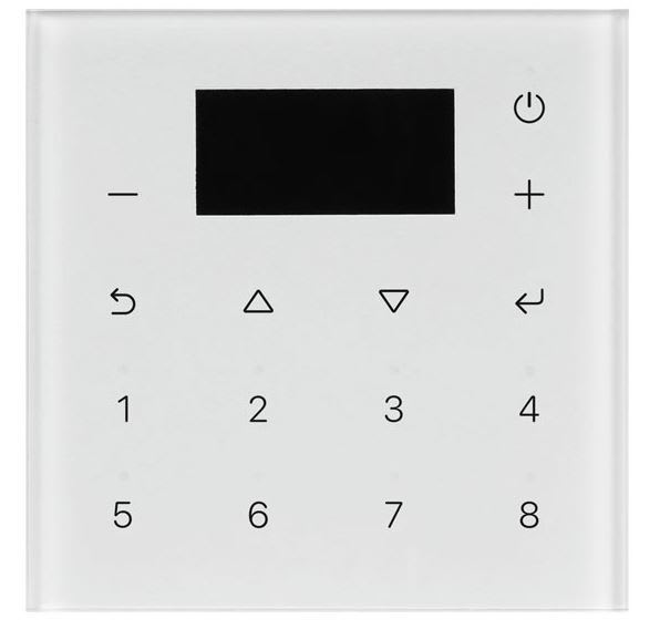 Unilamp - DALI Master Controller innf. Hvit, veggpanel