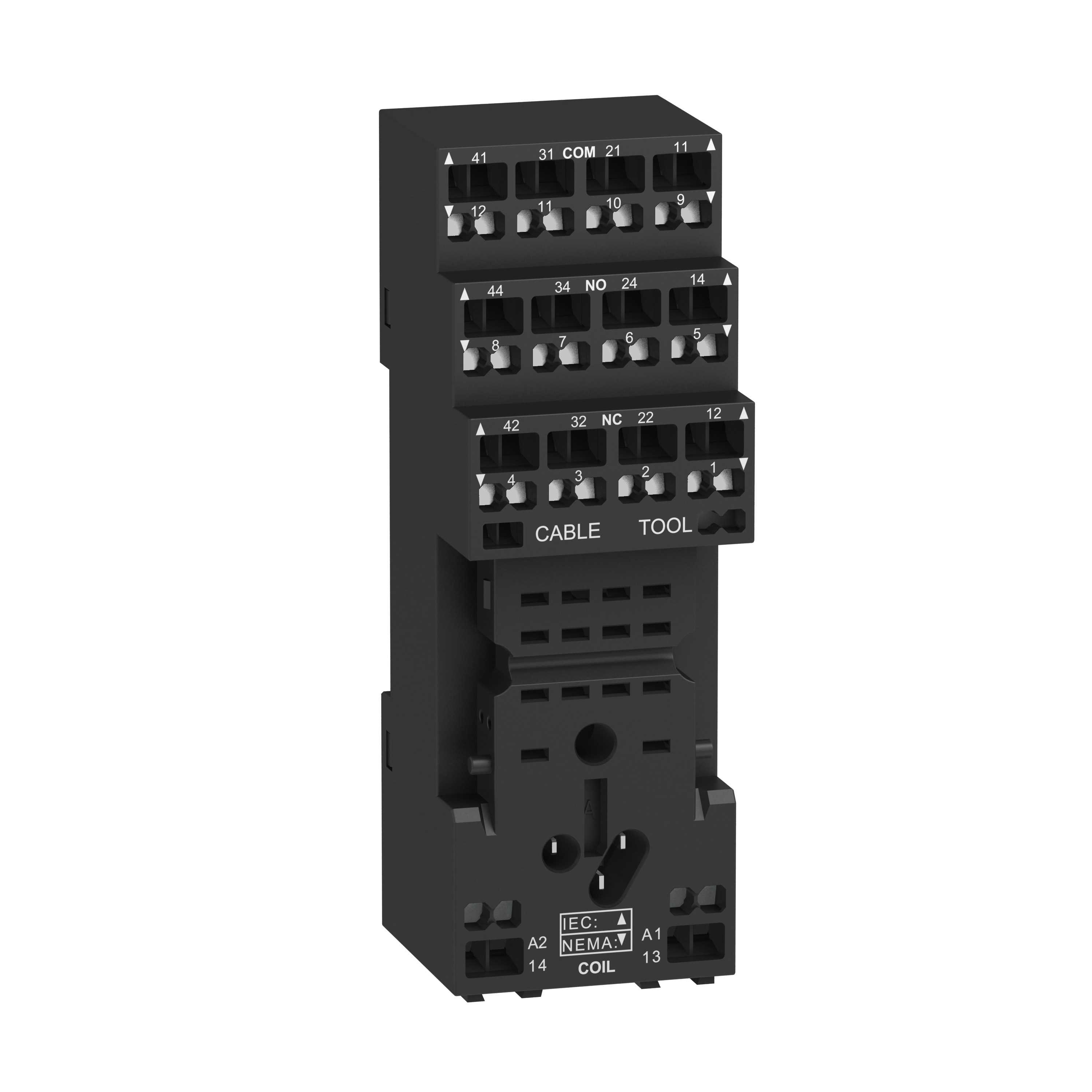 Schneider Electric - RXZE2S114S Sokkel med innstikk RXM
