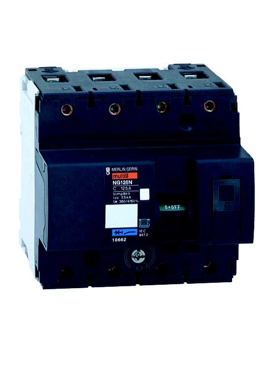 Schneider Electric - NG125N/C 63-4 Modulær Effektbryter