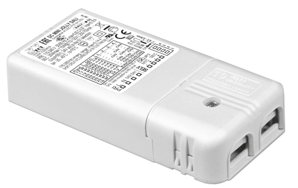 Nortronic - LED driver Mini Jolly 250-700m DALI-2 / Impuls /  0/1-10V 25
