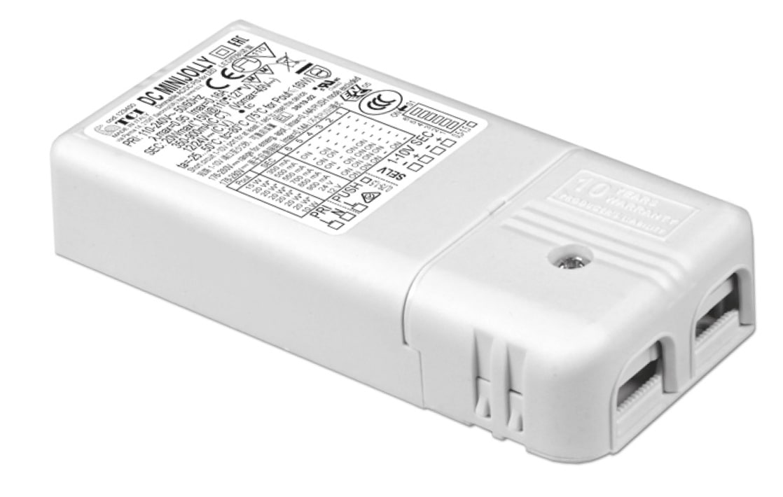 Nortronic - LED driver Mini Jolly250-900mA Impuls / 0/1-10V, 20W