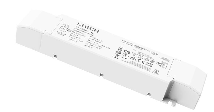 Nortronic - LED driver FD 24V 0-36W Fasedim/impuls  ELC