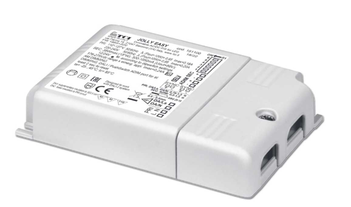 Nortronic - LED driver 300-1050mA 38W DALI-2 / Impuls /  0/1-10V