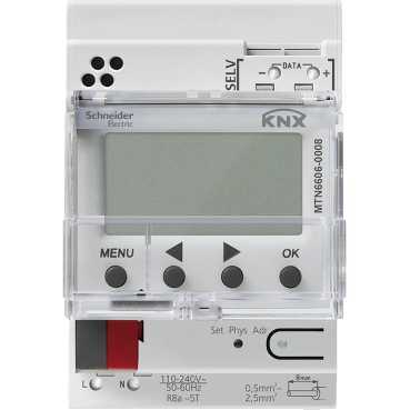 Schneider Electric - MTN6606-0008 KNX year ti,sw, REG-K/8/800