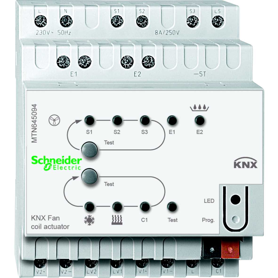 Schneider Electric - KNX fancoil controller  DIN