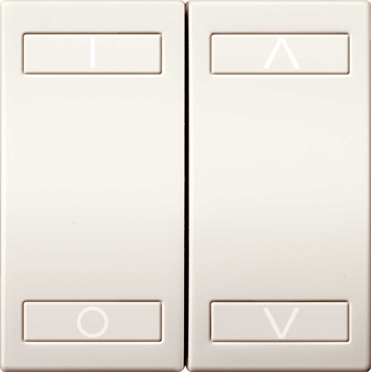 Schneider Electric - MGU3.531.25 KNX-Opt. Trykknapp 2kn hvit