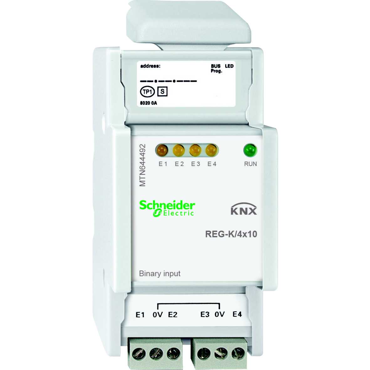 Schneider Electric - MTN644492 KNX binærinngang 4X10 DIN