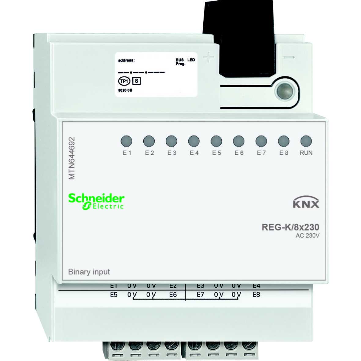 Schneider Electric - KNX binærinngang 8x230 DIN