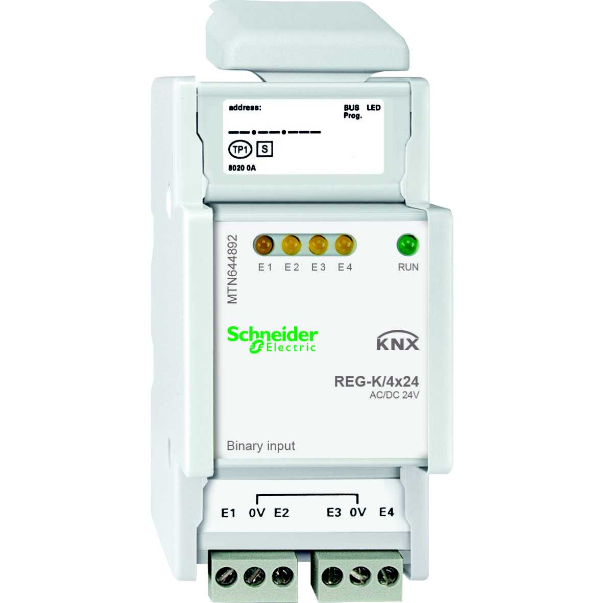 Schneider Electric - MTN644892 KNX binærinngang 4X24 DIN