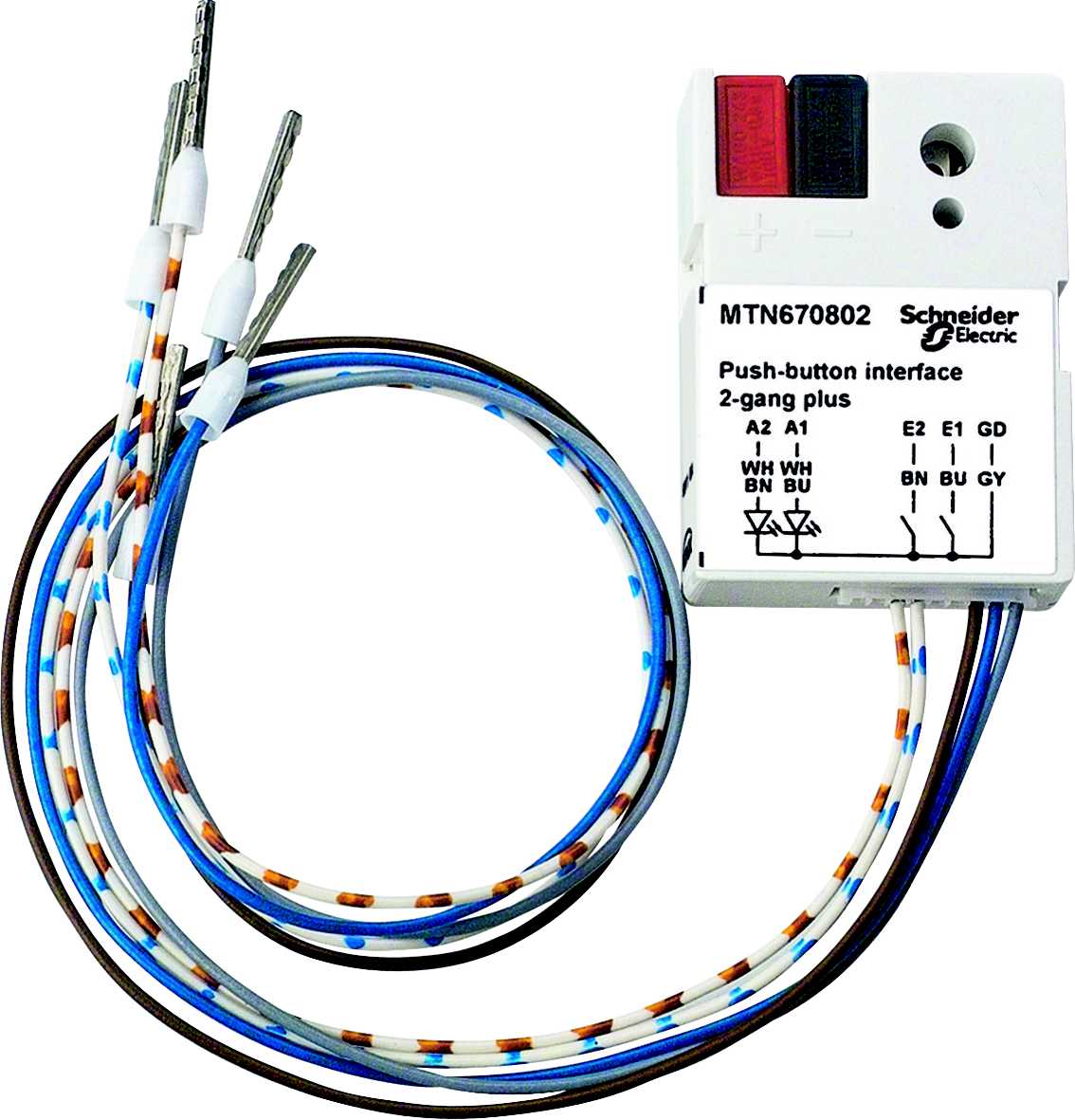 Schneider Electric - MTN670802 KNX binærinng pille 2k