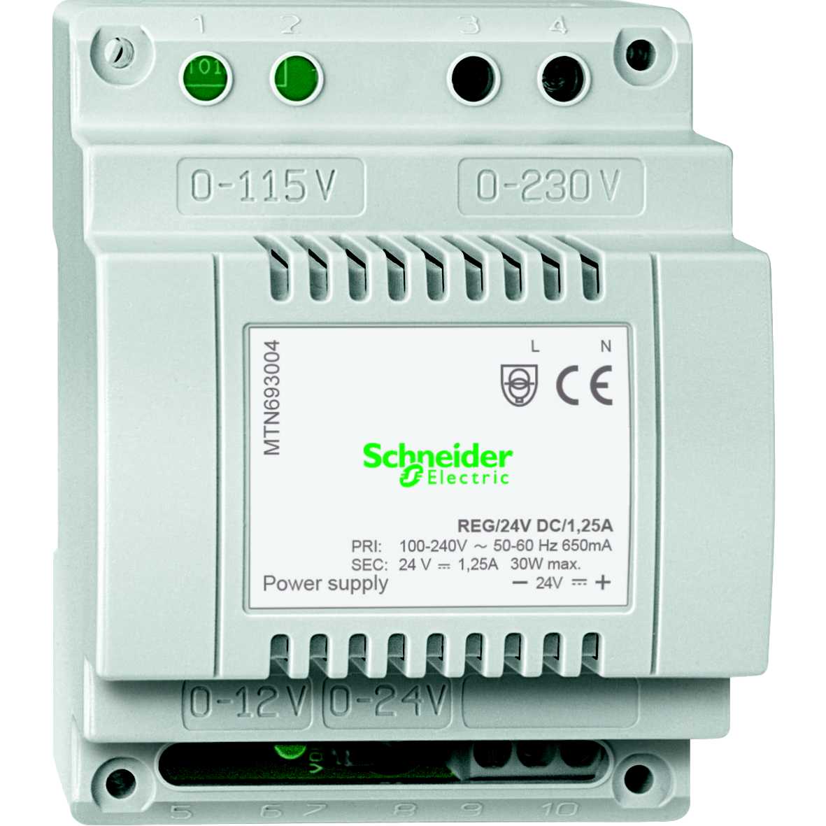 Schneider Electric - MTN693003 KNX strømf 24VDC/0,4A DIN
