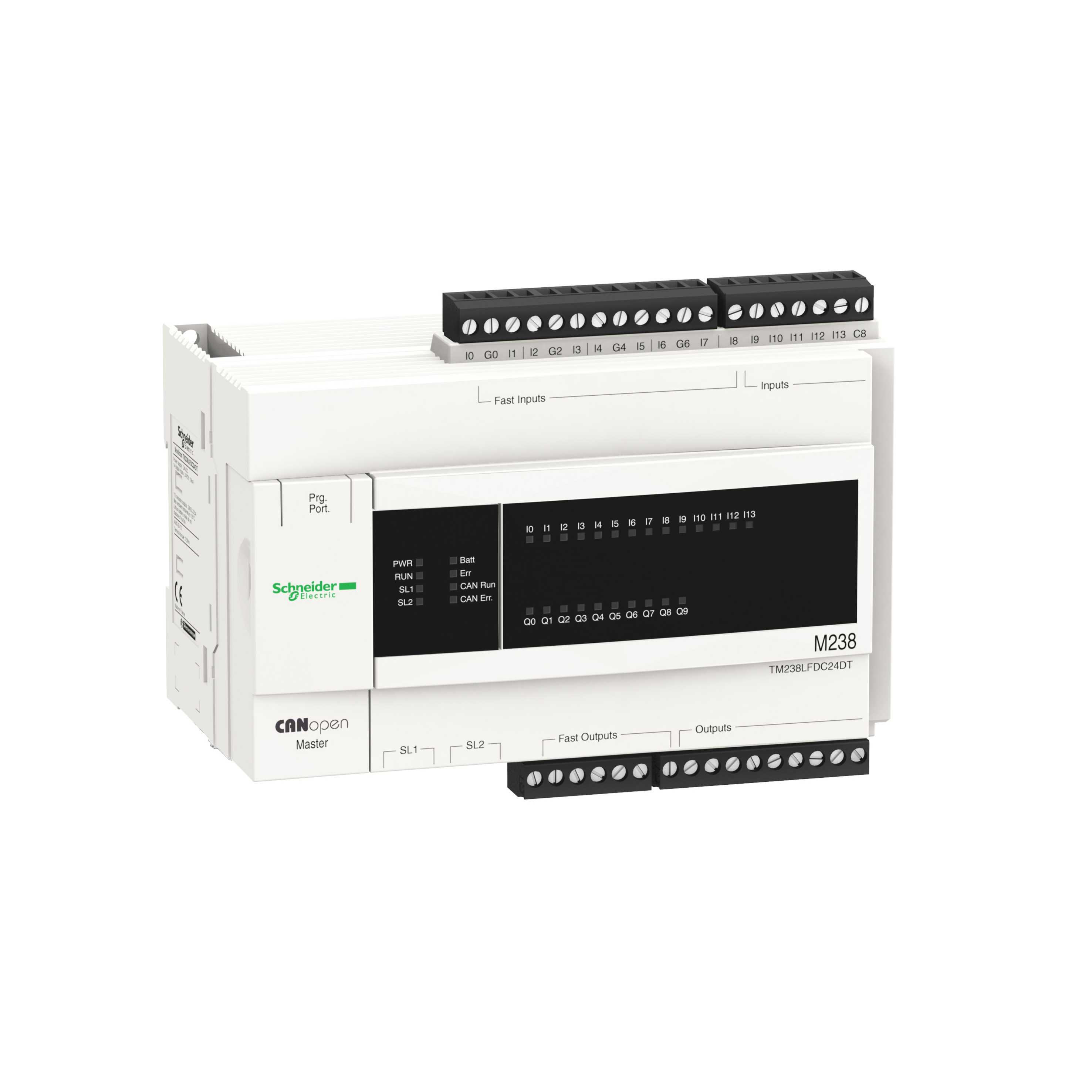 Schneider Electric - TM238LDD24DT M238 24VDC 14i/10u tr.