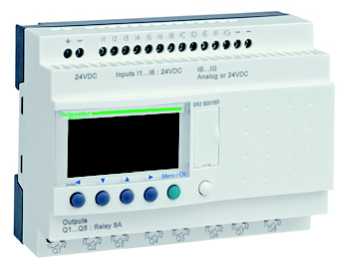 Schneider Electric - SR2B201JD Zelio 12/8 I/O relé m/ur 12VDC