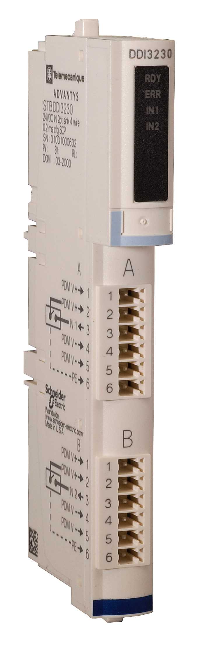 Schneider Electric - STBDDI3230K STB kit  2 inn 24VDC, 0,2ms ko