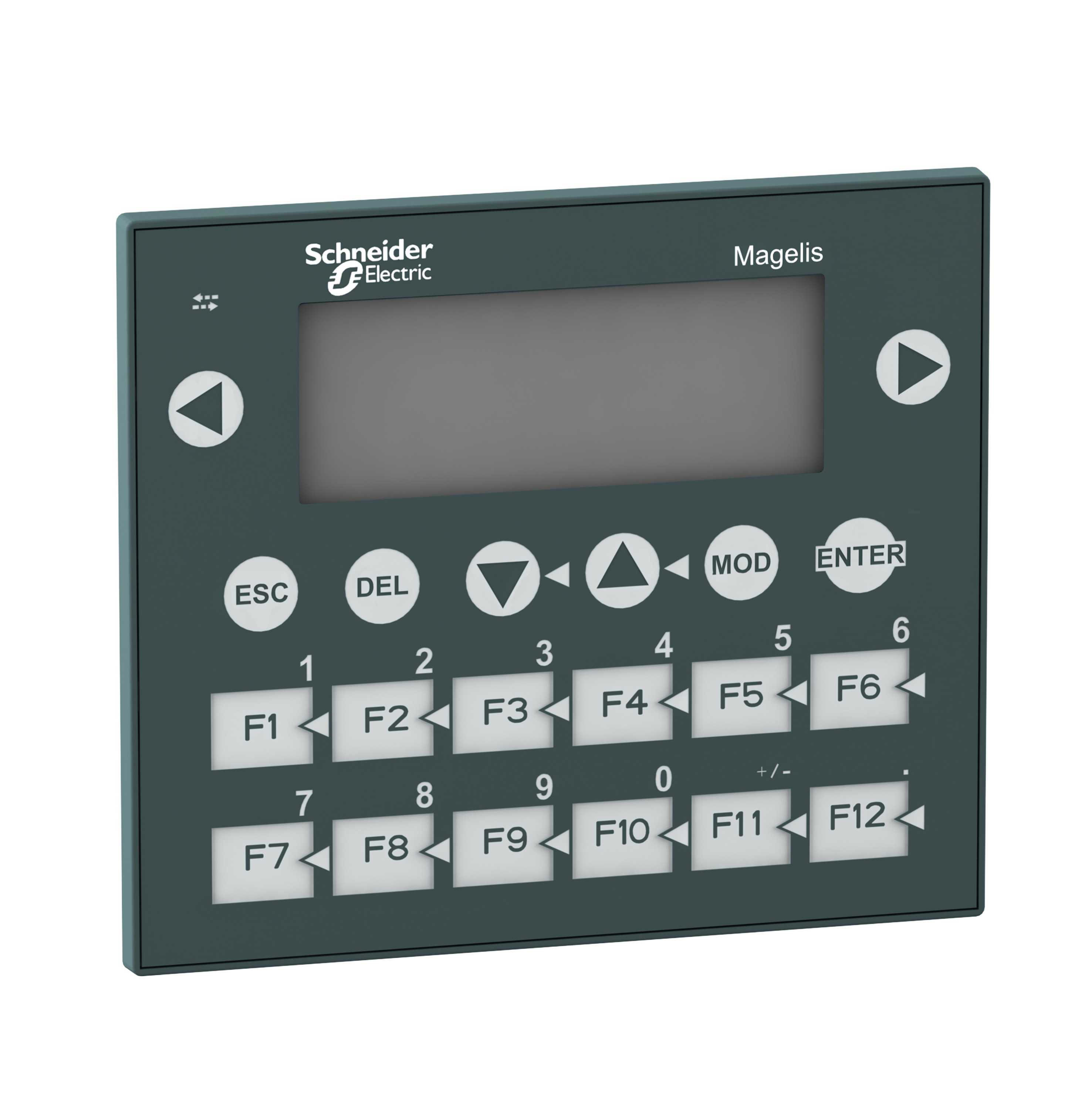 Schneider Electric - XBTR410 4 lin/20 tegn, LCD, 20 taster,