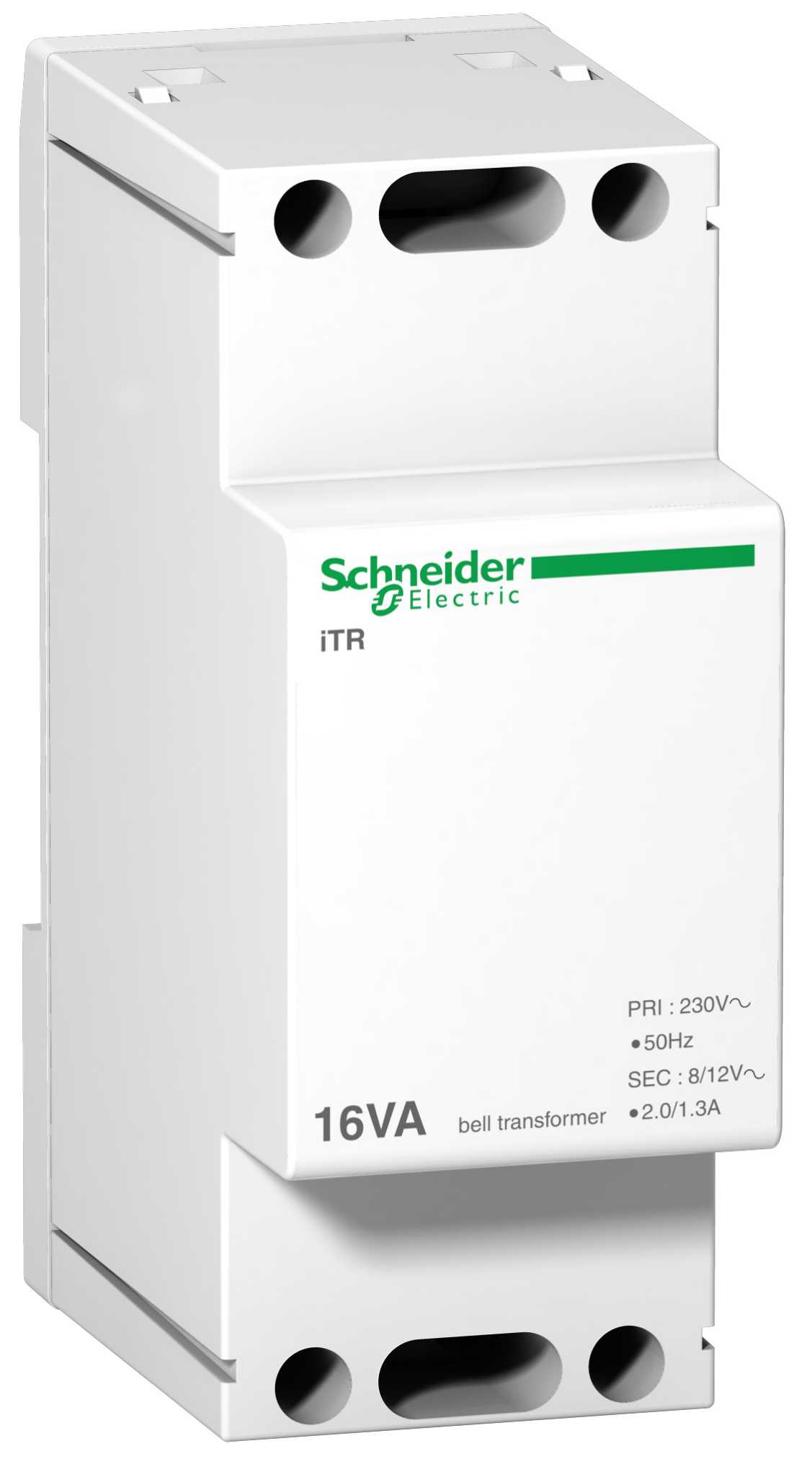 Schneider Electric - iTR - ringetrafo - 8VA - 8V/12V sekundær - 230V 50/60Hz primær