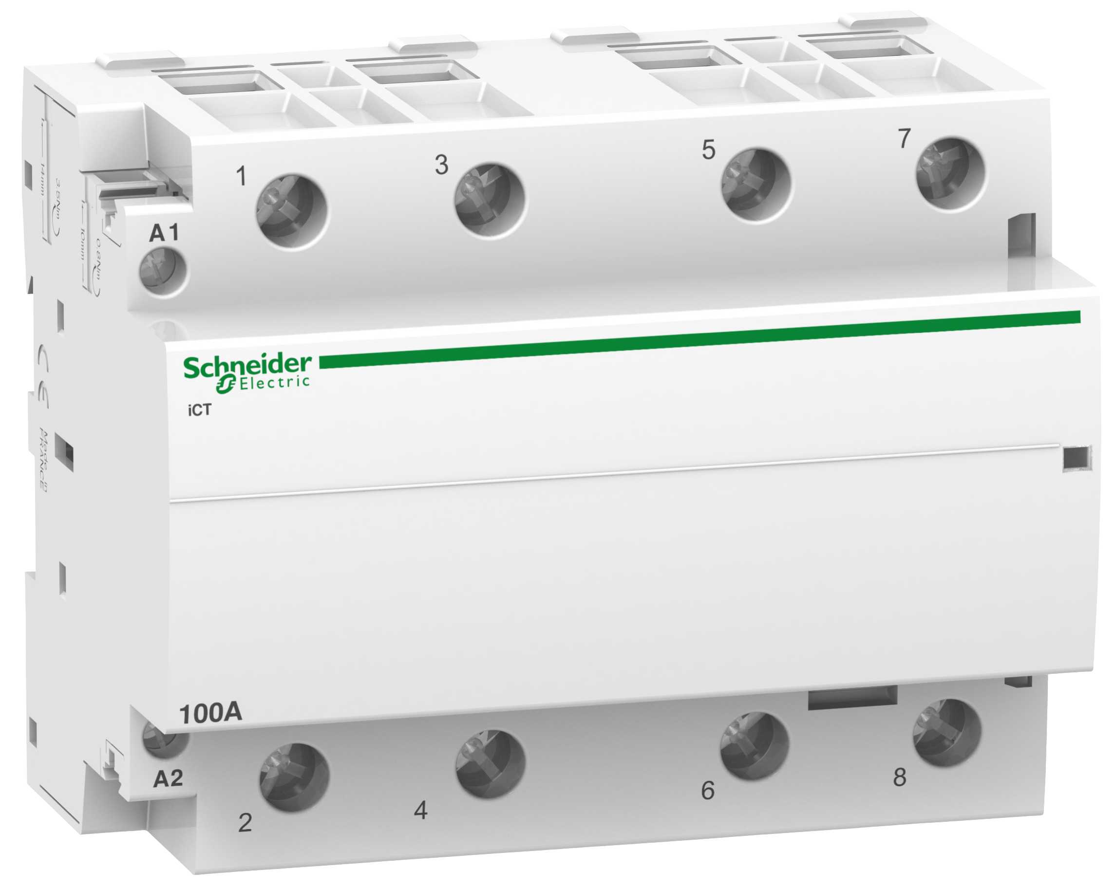 Schneider Electric - A9C20884 Kont. iCT100A 4NO  230VAC