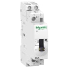 Schneider Electric - iCT - Modulær kontaktor - 25A 2NO 230...240 V 50 Hz Manuell velger i front