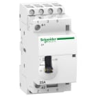 Schneider Electric - iCT - Modulær kontaktor - 25A 4NO 220...240 V 50 Hz - Manuell velger i front